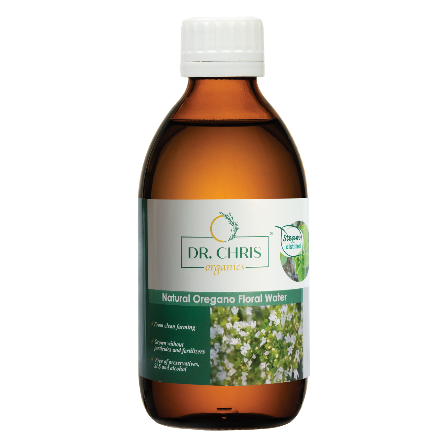 Флорална вода от риган Dr. Chris Organics® 100% Натурална