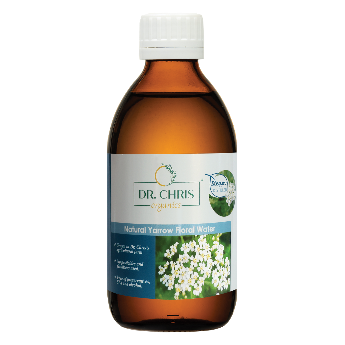 Флорална вода от бял равнец Dr. Chris Organics®