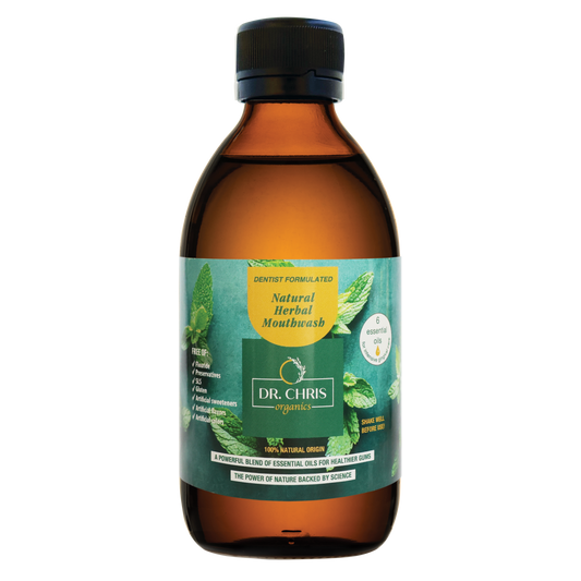 Билкова вода за уста Dr. Chris Organics® 100% Натурална 