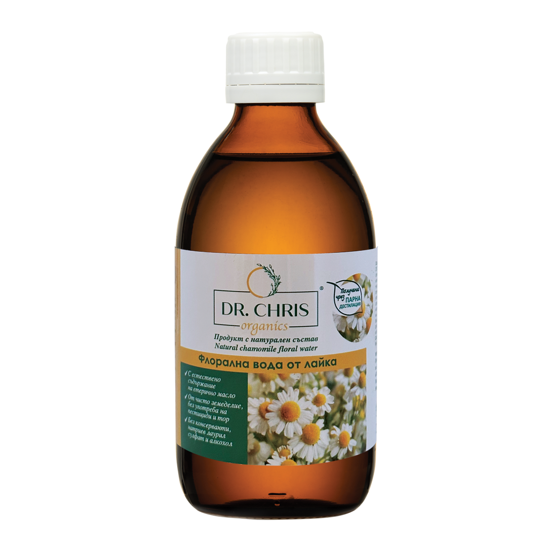 Флорална вода от лайка Dr. Chris Organics® 100% Натурална
